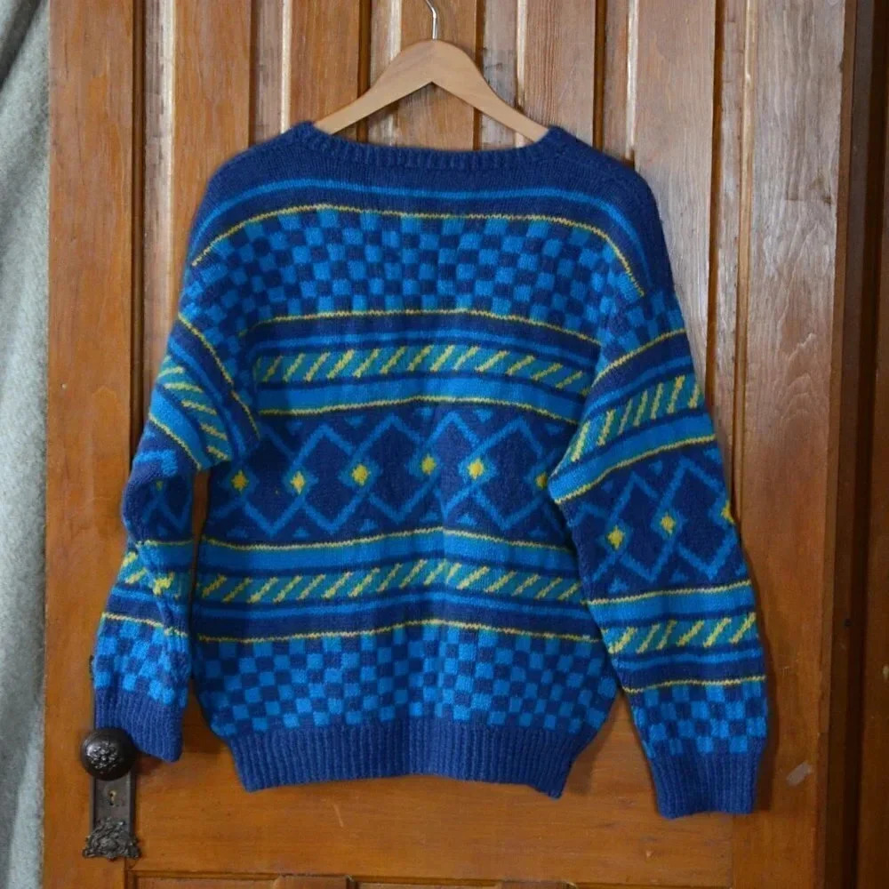Hand Knit  Sweater - Picture 2 of 7